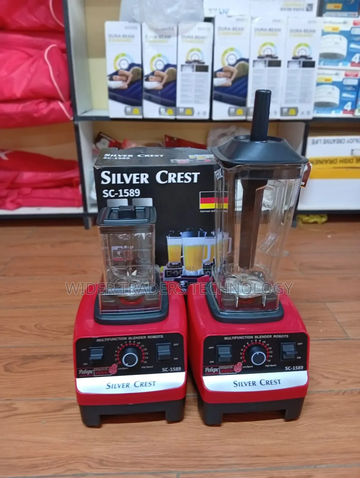 Silver Crest Sc-1589 2-in-1 Heavy-Duty Commercial Blender With a 4500