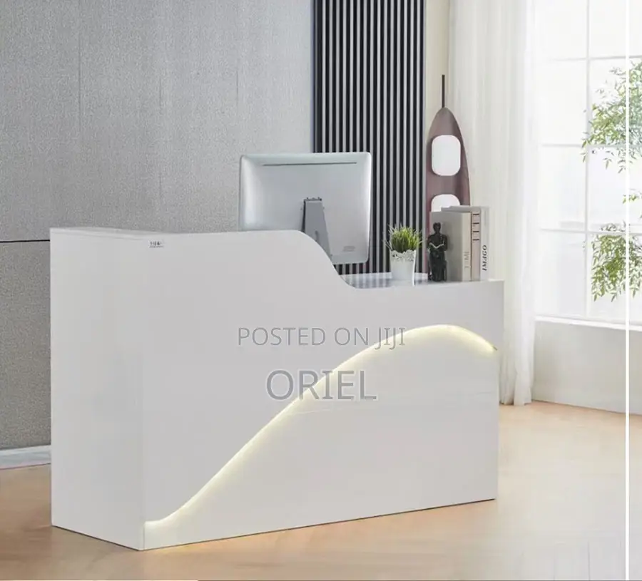 Office Desk : Front Office Reception Desk 1.6m