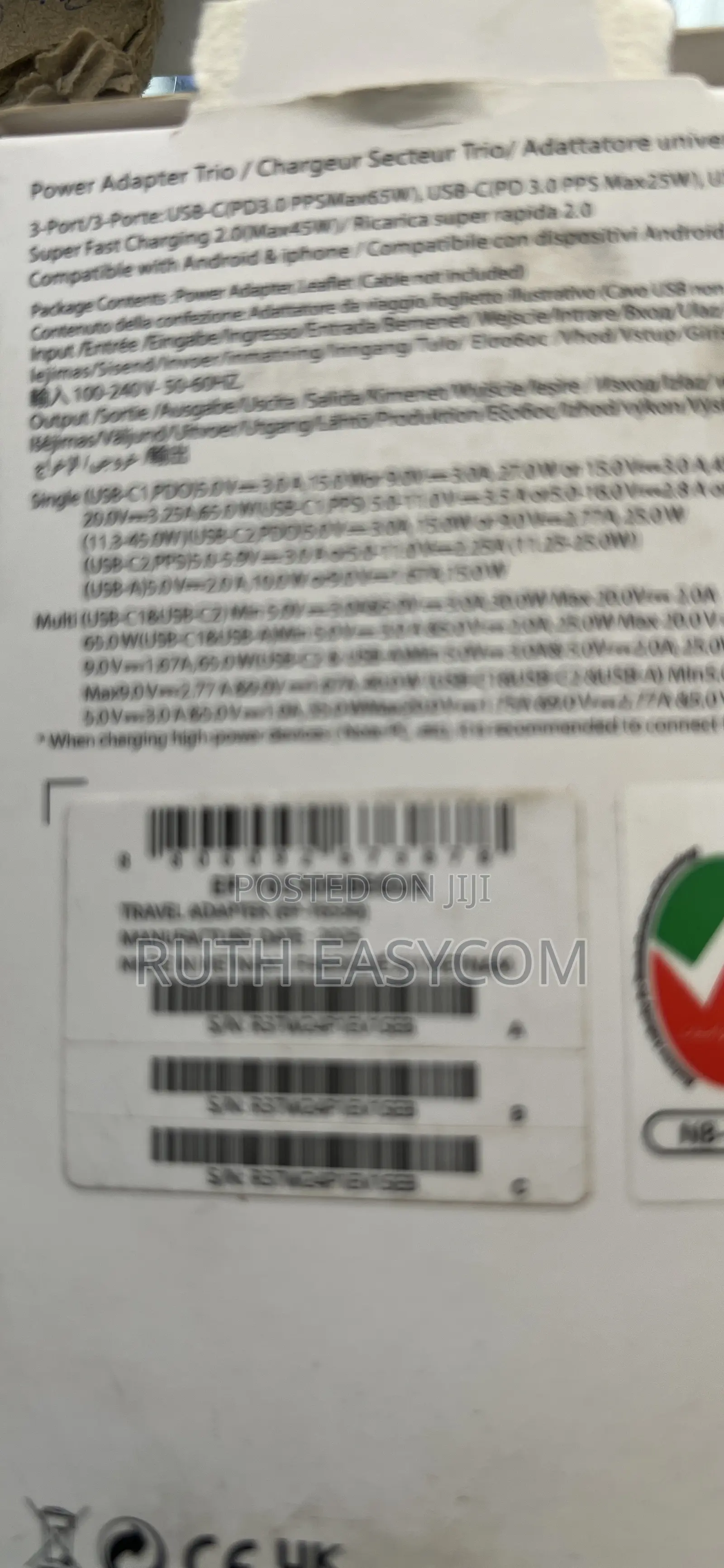 Samsung 65w Charger