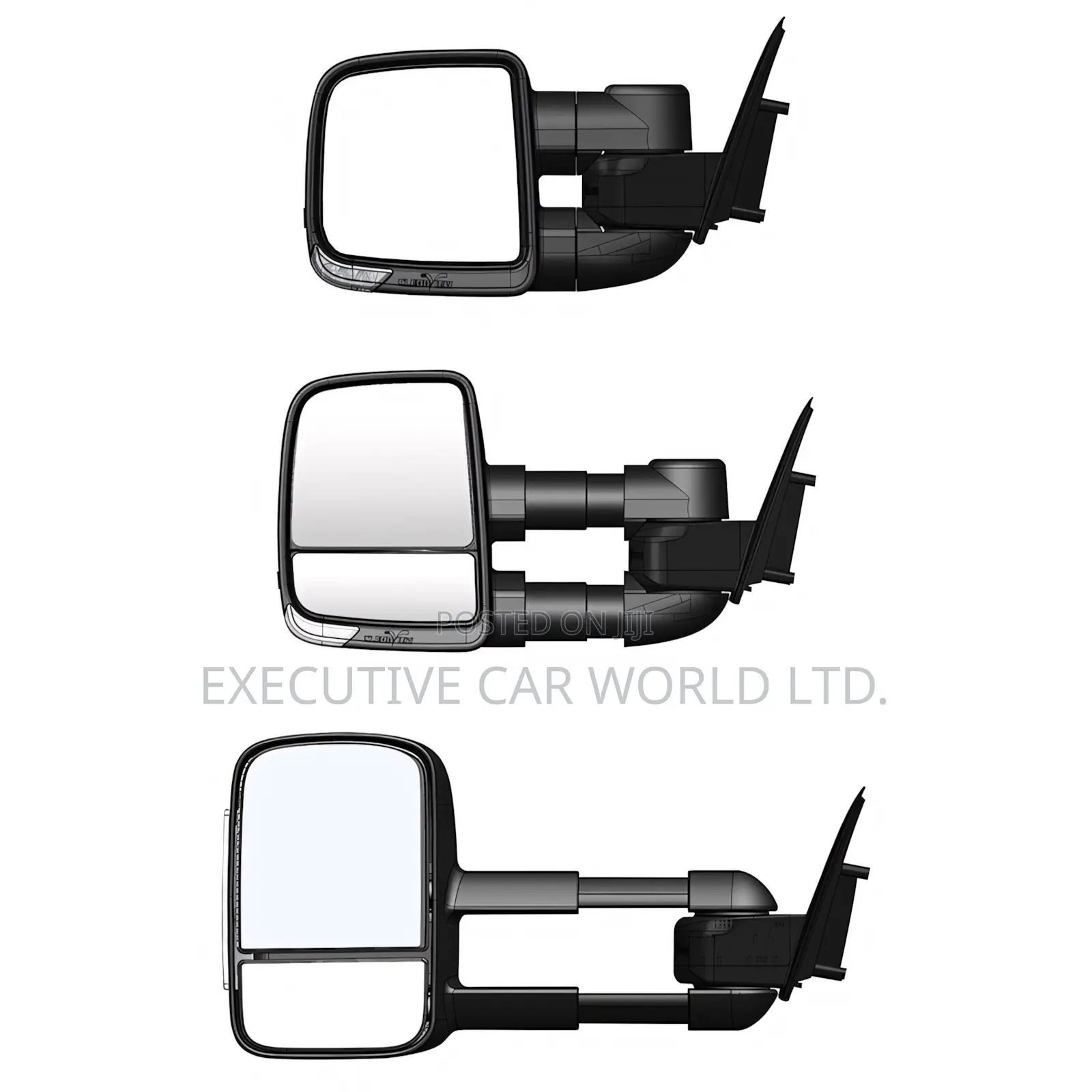 Clearview Toyota Land Cruiser 200 Towing Mirrors