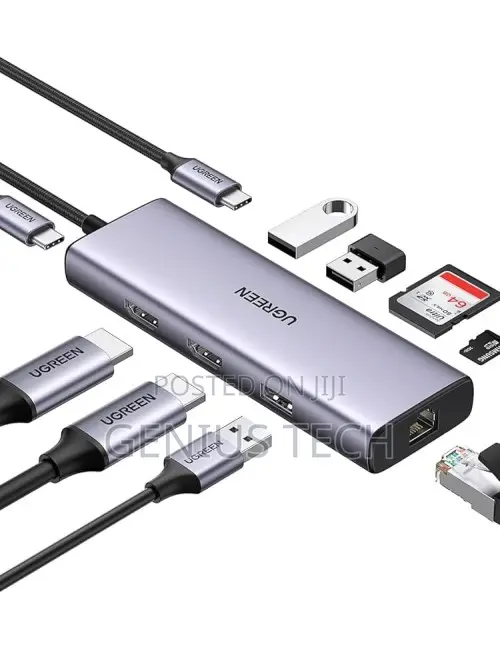 Ugreen 9-in-1 Usb-C Multifunction Adapter Cm498 (Ug-15600)