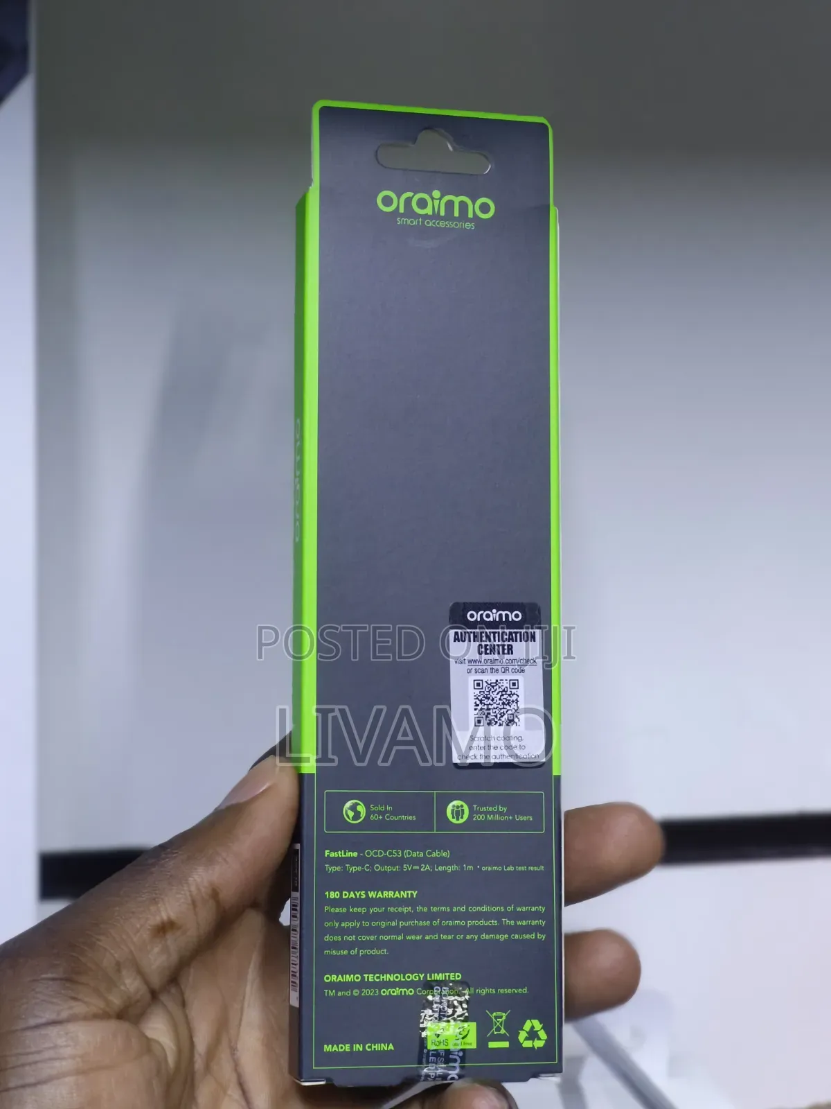 Oraimo Cable