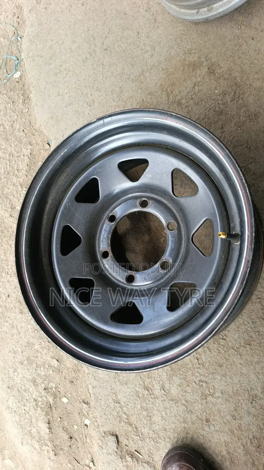Steel Rim Size 15 7j