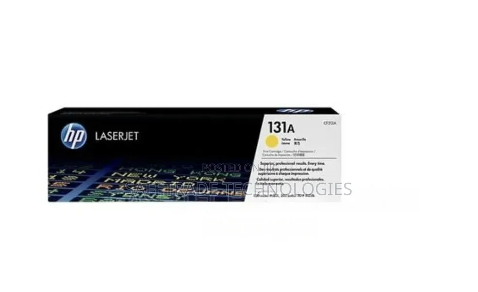 Original Hp 131a Yellow Laserjet Toner Cartridge (Cf212a)