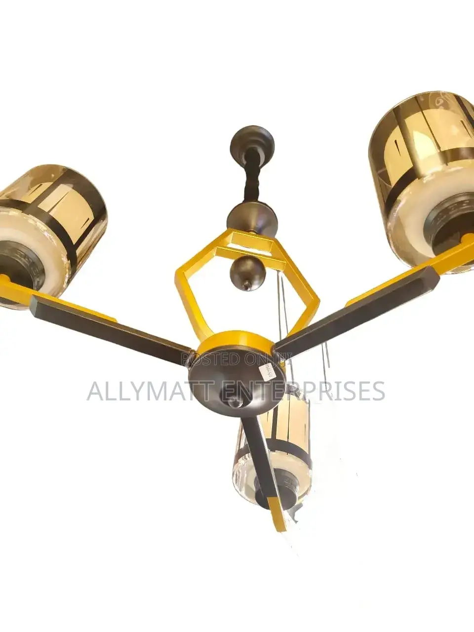 3 Arm Chandelier