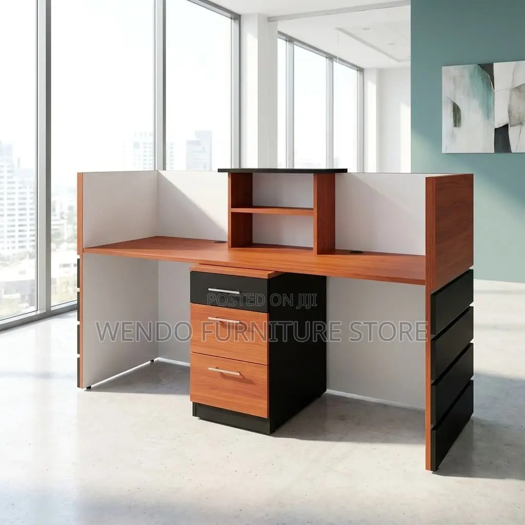 Office Desk : Modern Professional Office Reception Desk