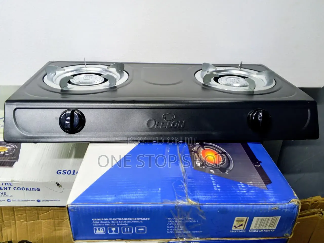 Olelon Metallic Table Top Gas Cooker