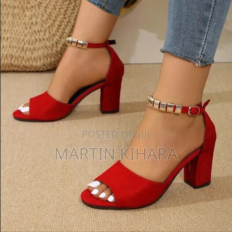 Ladies Chunky Heels (Size 36-43)