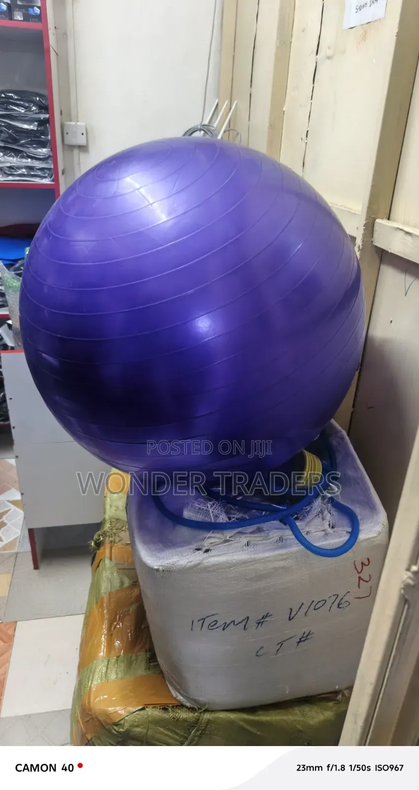 Anti-Burst Yoga Ball for Physical Fitness