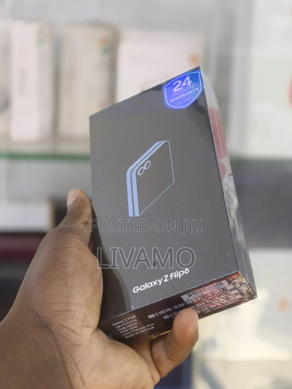 New Samsung Galaxy Z Flip6 256 GB Black