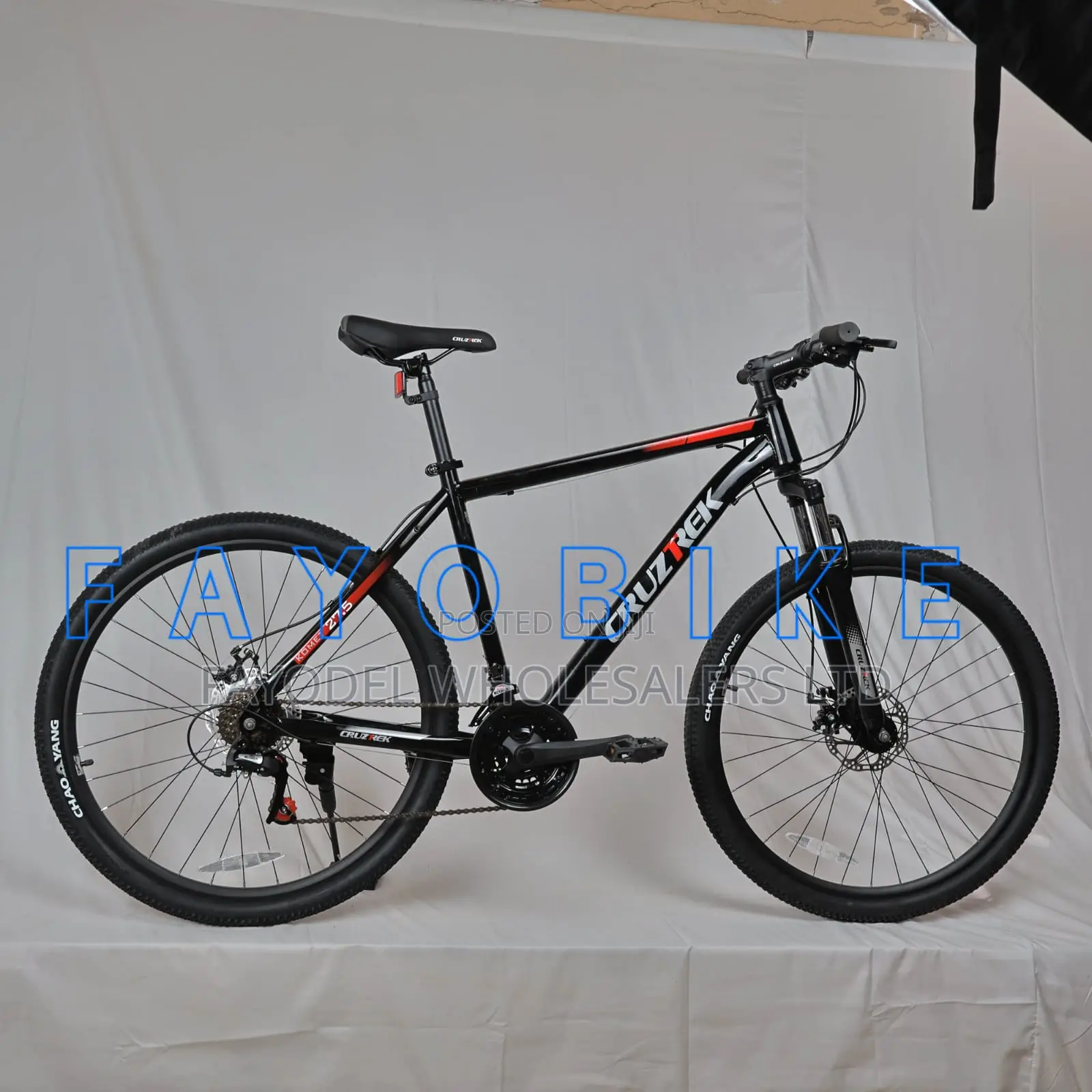 Cruztrek 27.5 Mountain Bike – 21 Speed Bicycle For All Roads
