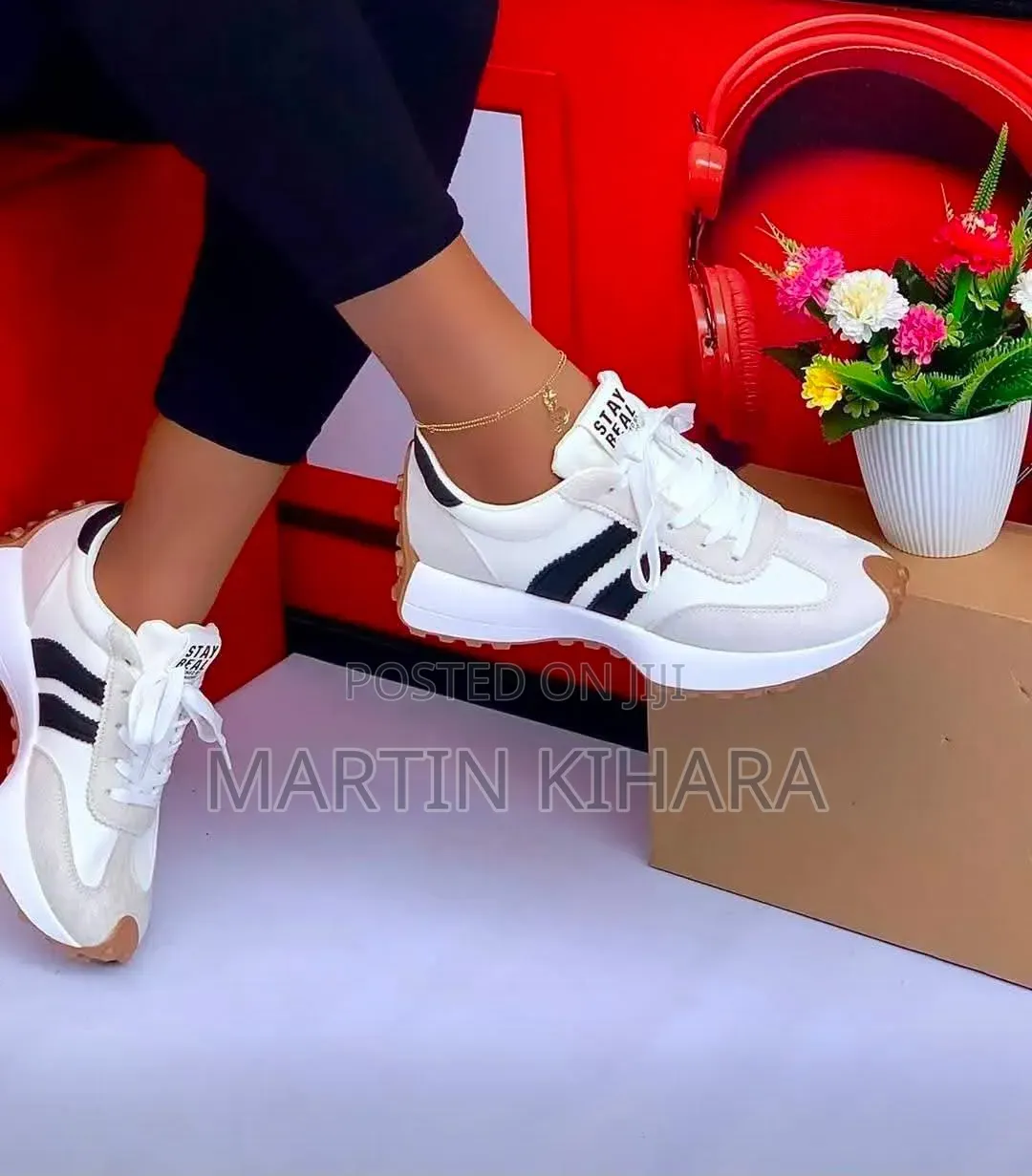 Stay Real Ladies Sneakers (Size 36--43)