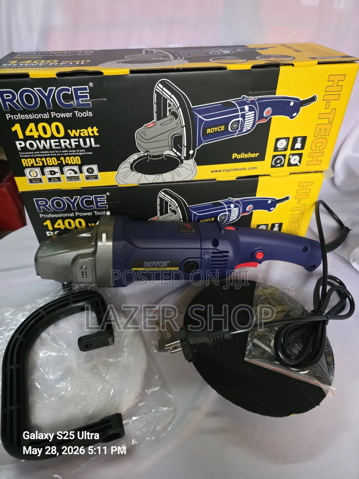 Royce Buffing Machine