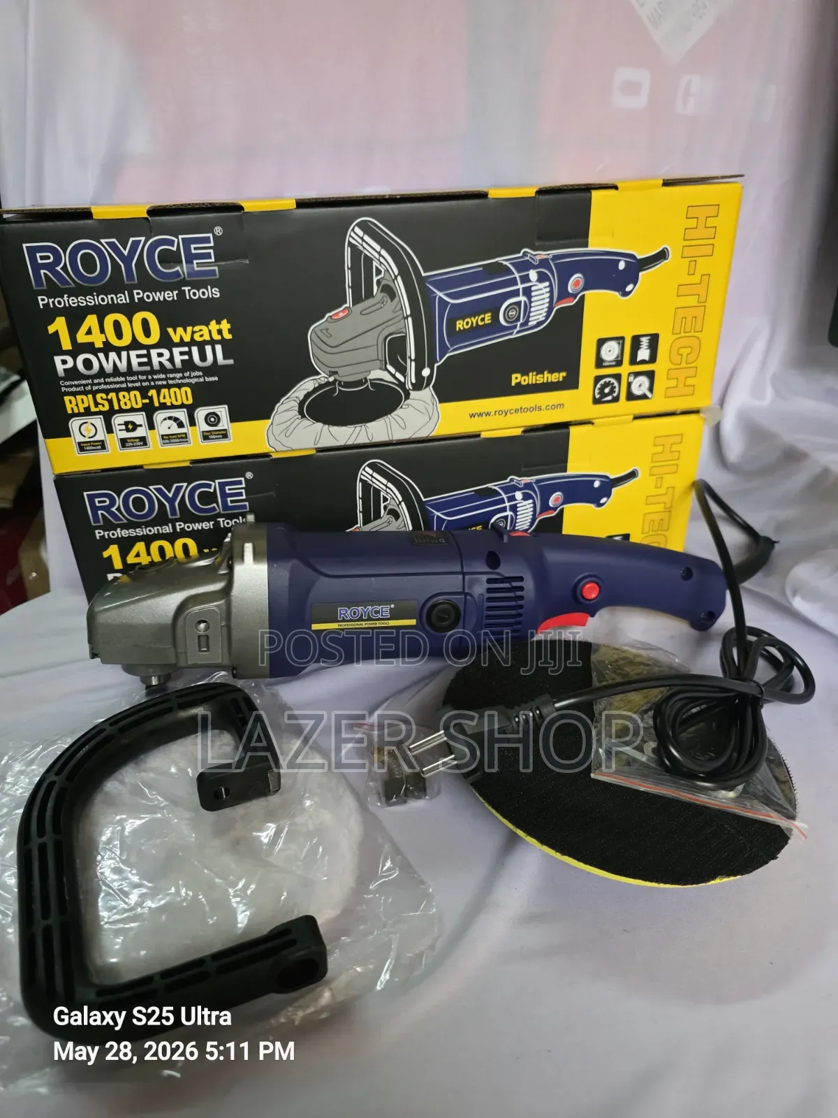 Royce Buffing Machine