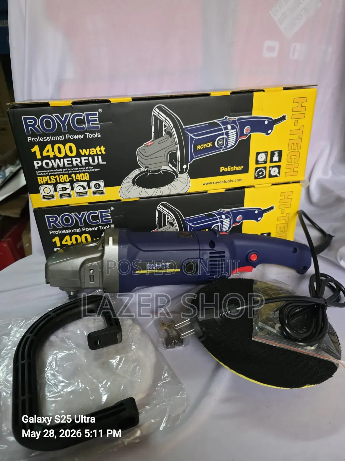 Royce Buffing Machine