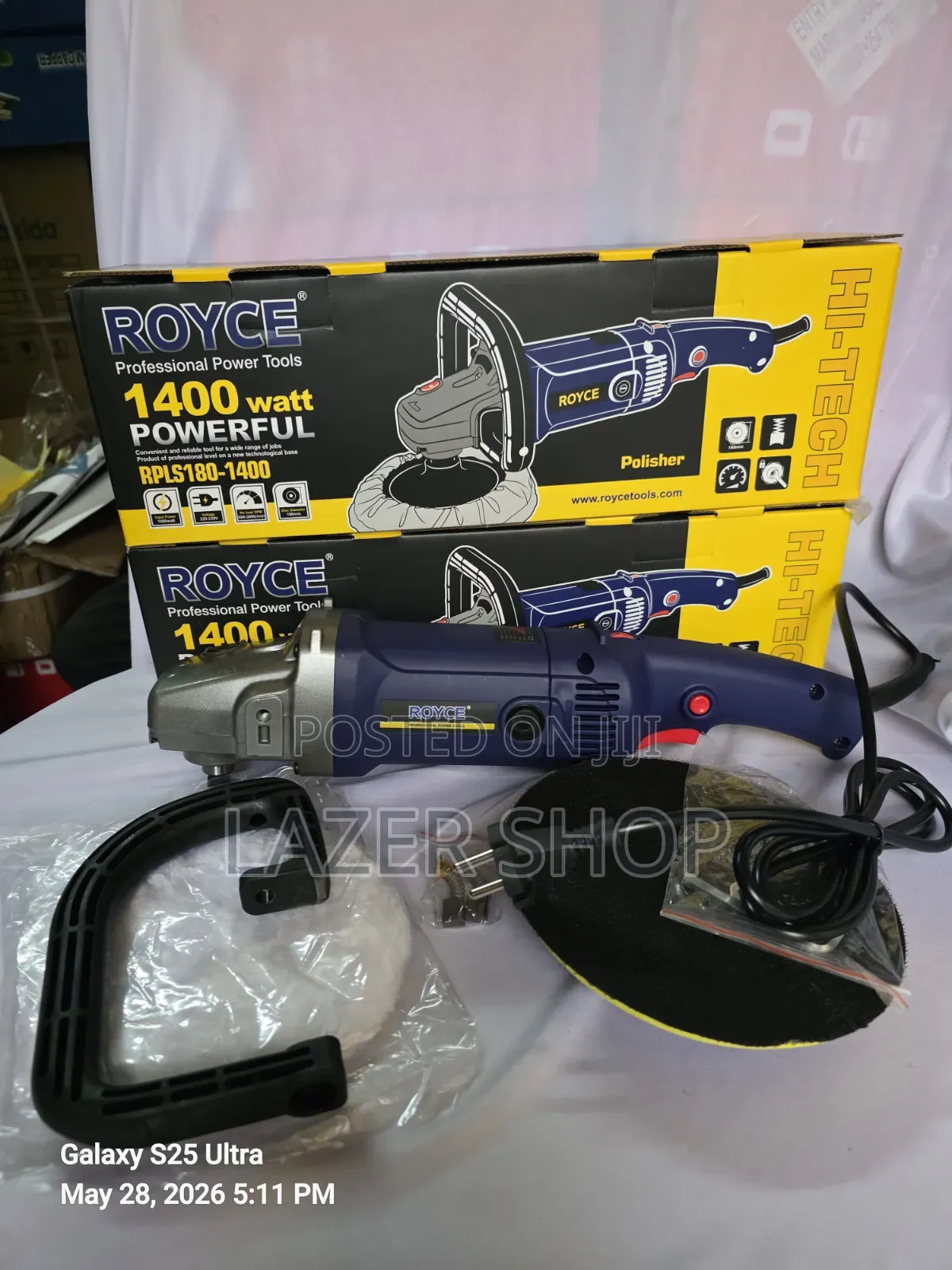 Royce Buffing Machine