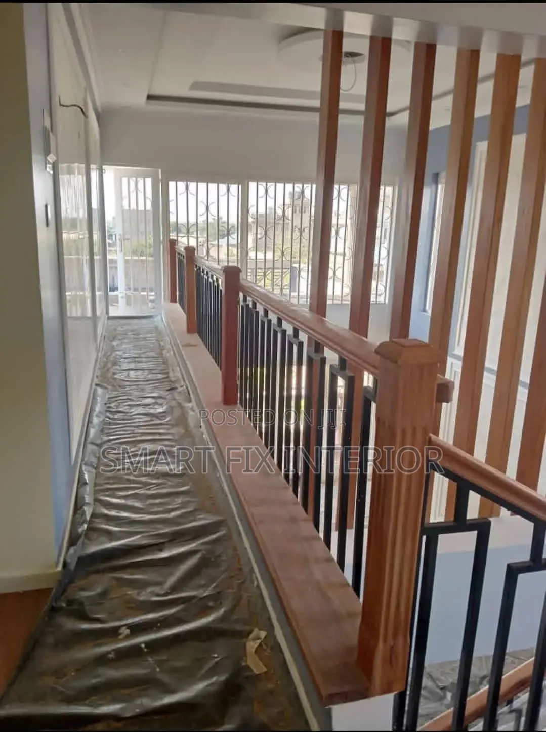 Staircase Installation Sanding and Polishing