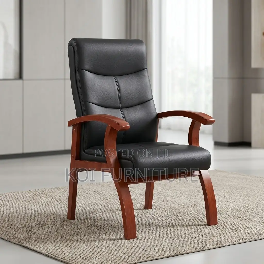 Office Chair : Black Boss Office Guest Chair