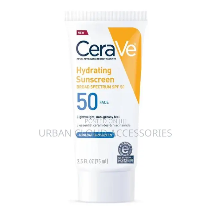 Cerave Hyrdrating Sunscreen Spf50 Face Lotion 75ml (Original)