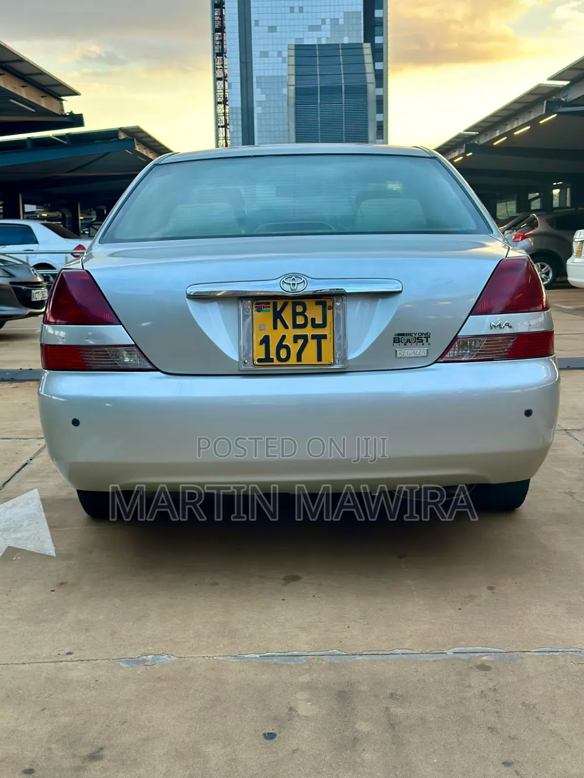 Toyota Mark II 2004 Silver