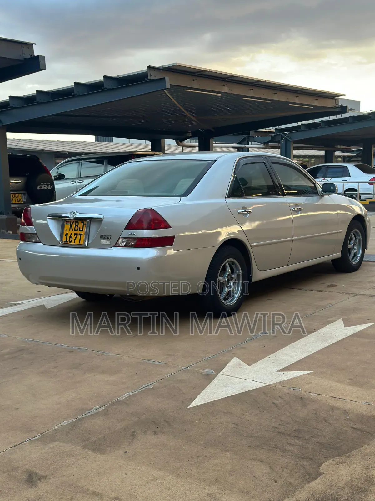 Toyota Mark II 2004 Silver