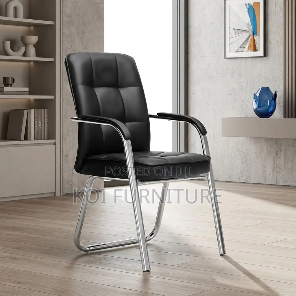 Office Chair : Generic Executive Leather Visitors Chair