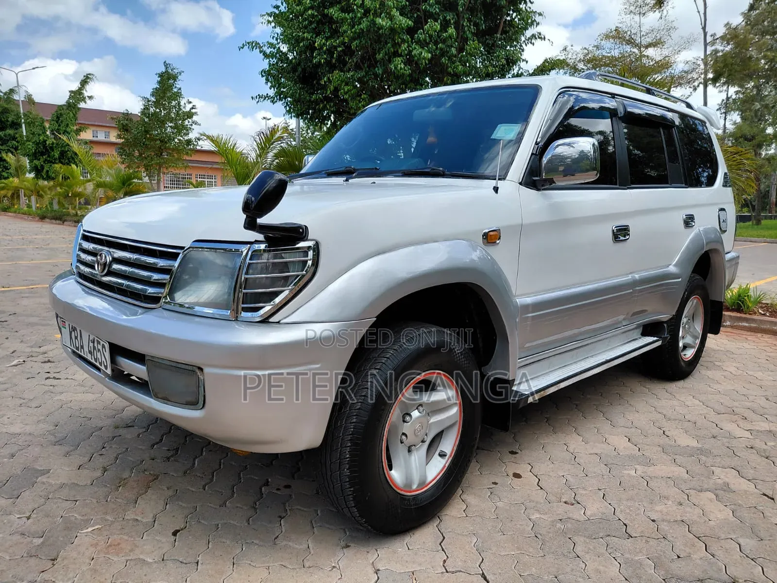 Toyota Land Cruiser Prado 3.0 D-4D 5dr 2000 Off white