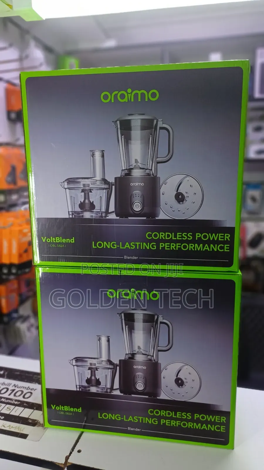Oraimo Cordless 3-in-1 High Power Multifunctional Blender