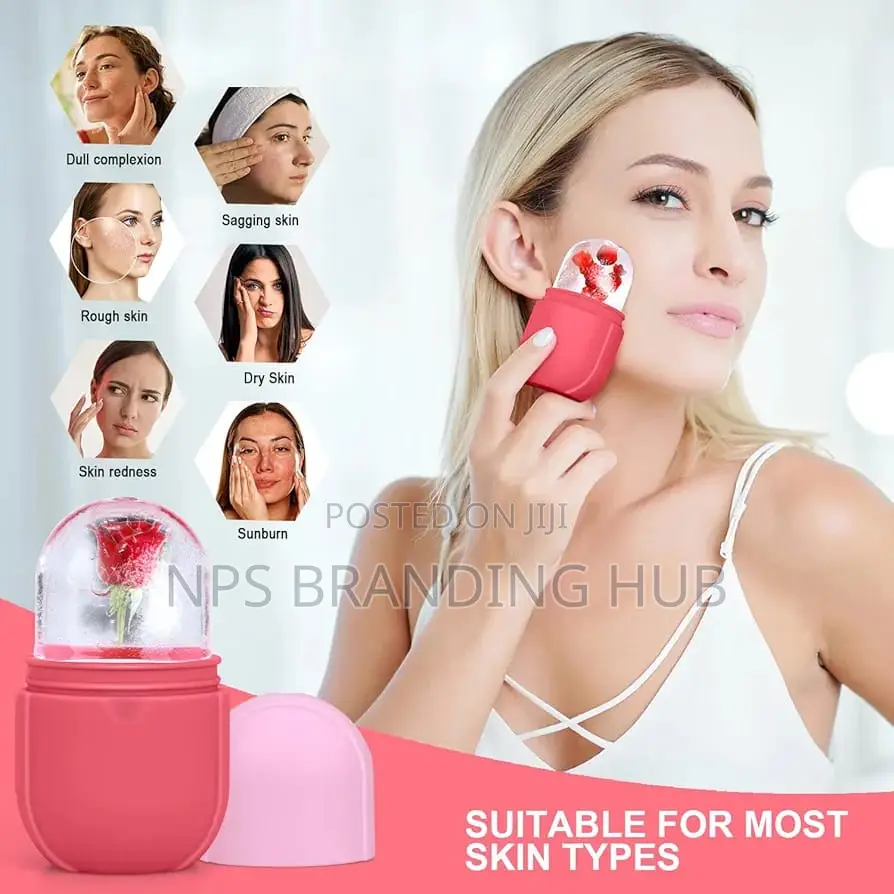 Silicone Facial Ice Roller For Skincare R.T