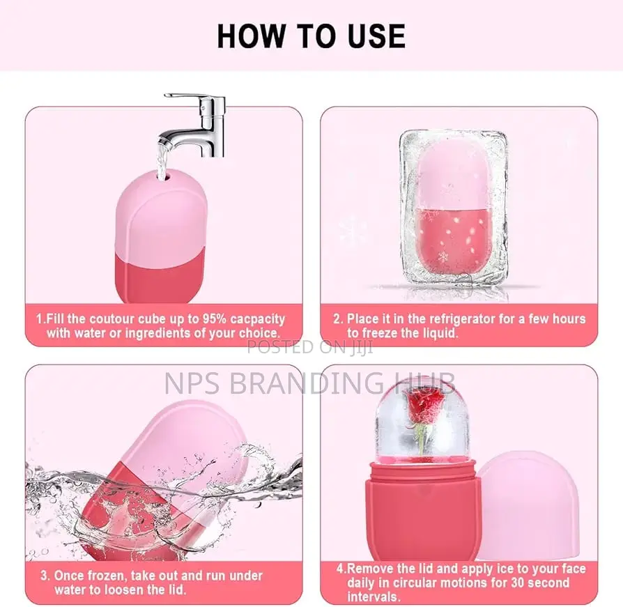 Silicone Facial Ice Roller For Skincare R.T