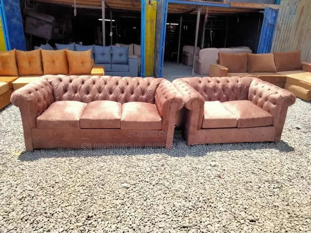 Chesterfield Sofa Set of 3 + 2 Seater