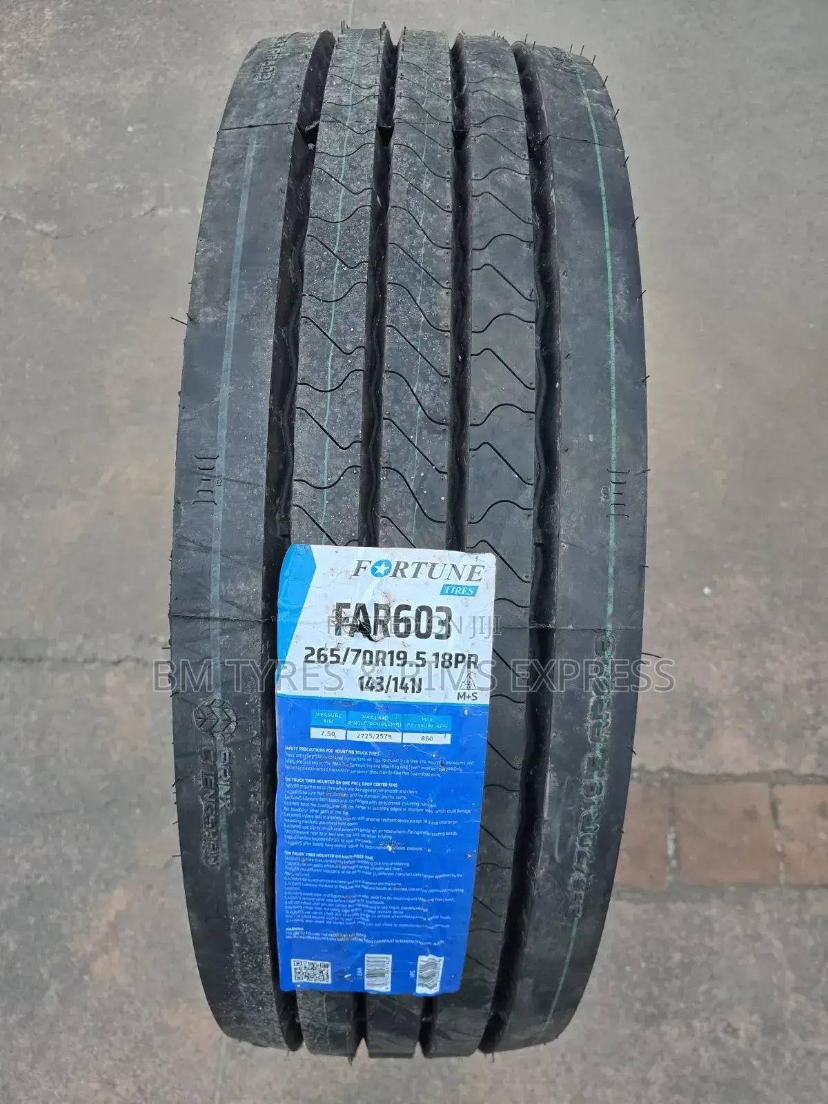 265 /70 R19. 5 Fortune Tires (Highway)