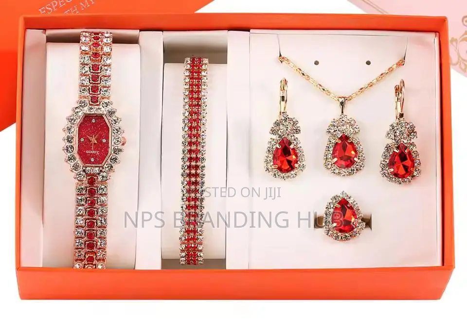 Unique 5pcs Ladies Watch Gift Sets R.T