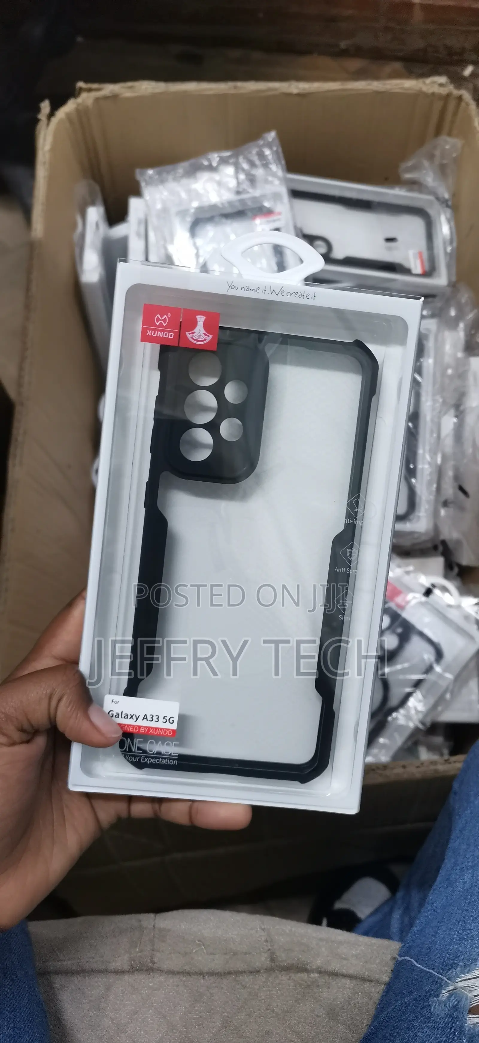 Yonpor Shockproof Case for Samsung Galaxy A33 4g - Transparent Silic