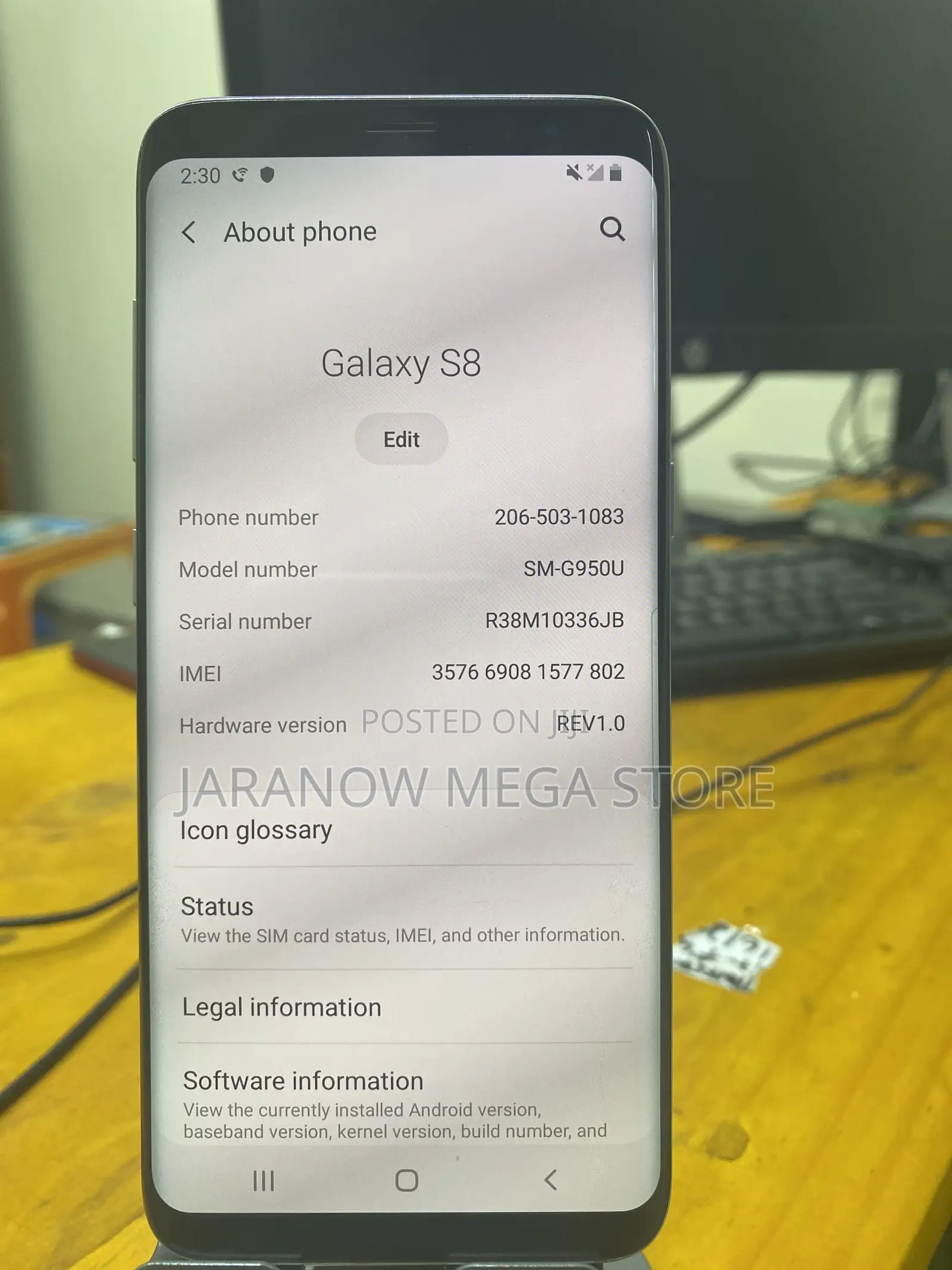 Samsung Galaxy S8 64 GB Blue