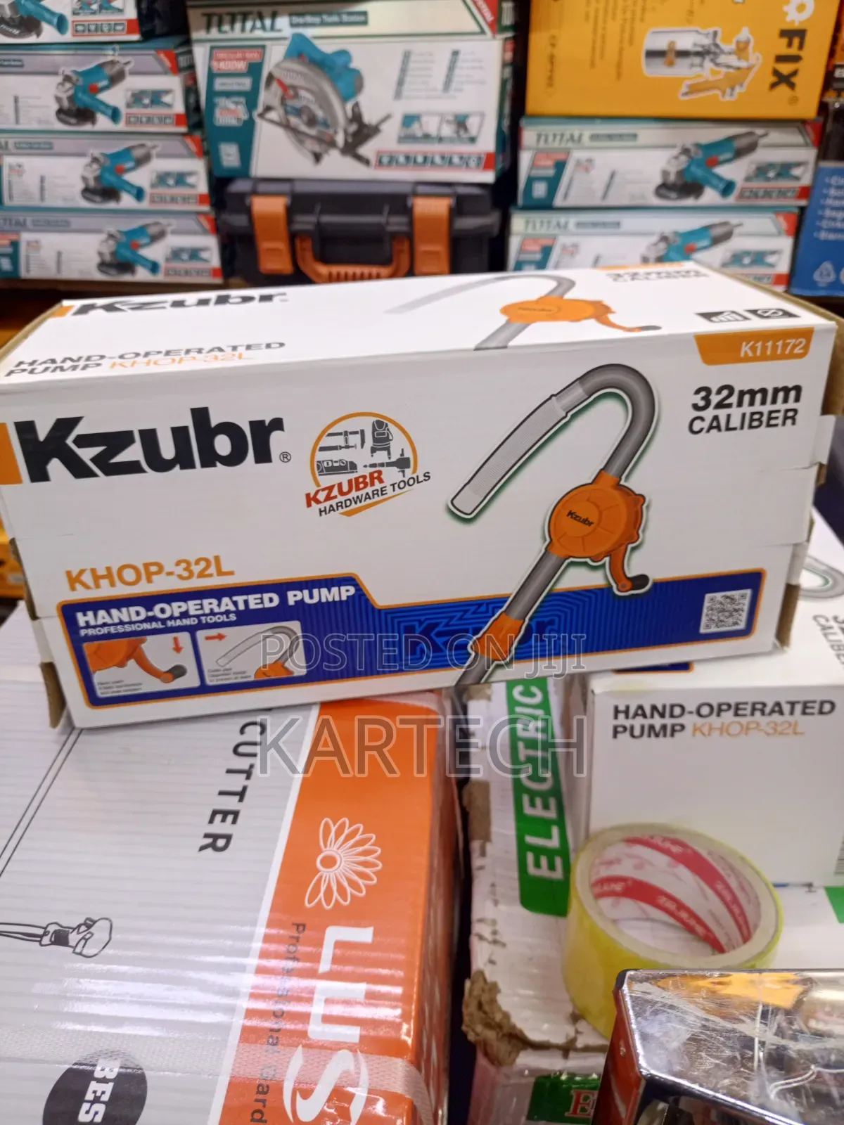 Kzubr Khop-32l Hand-operated Manual Oil Pump – 32mm Caliber