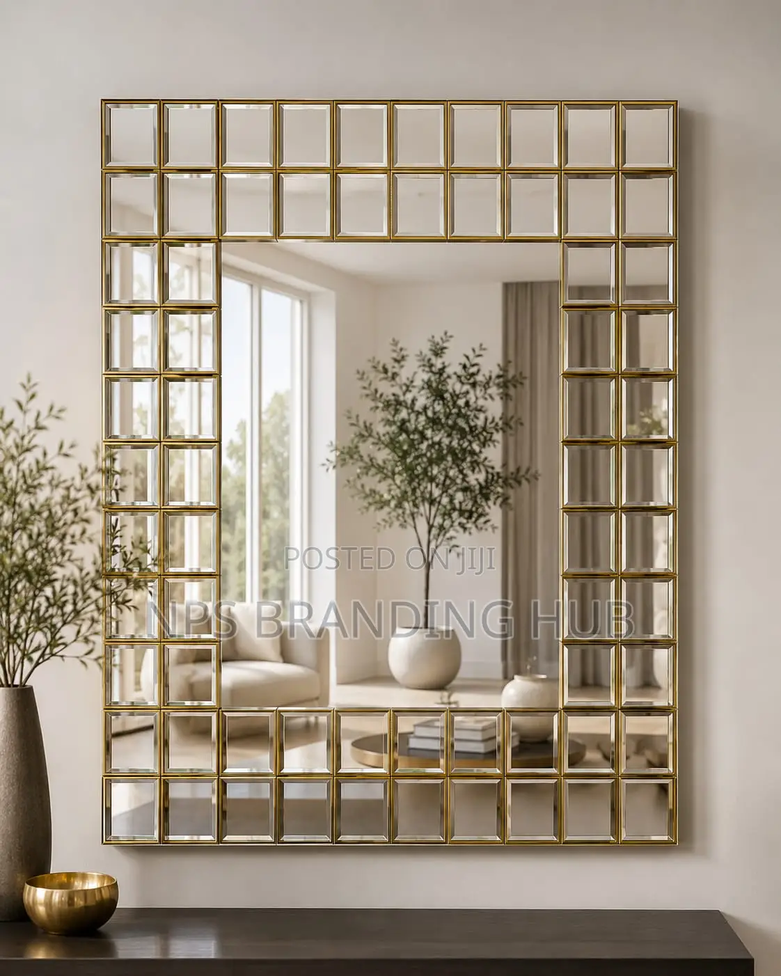 Luxury Decorative Mirror (Big Size) Tet