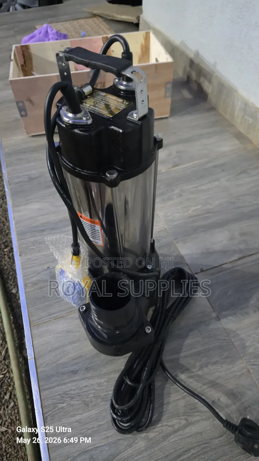 Kunda 3hp Sewage Pump