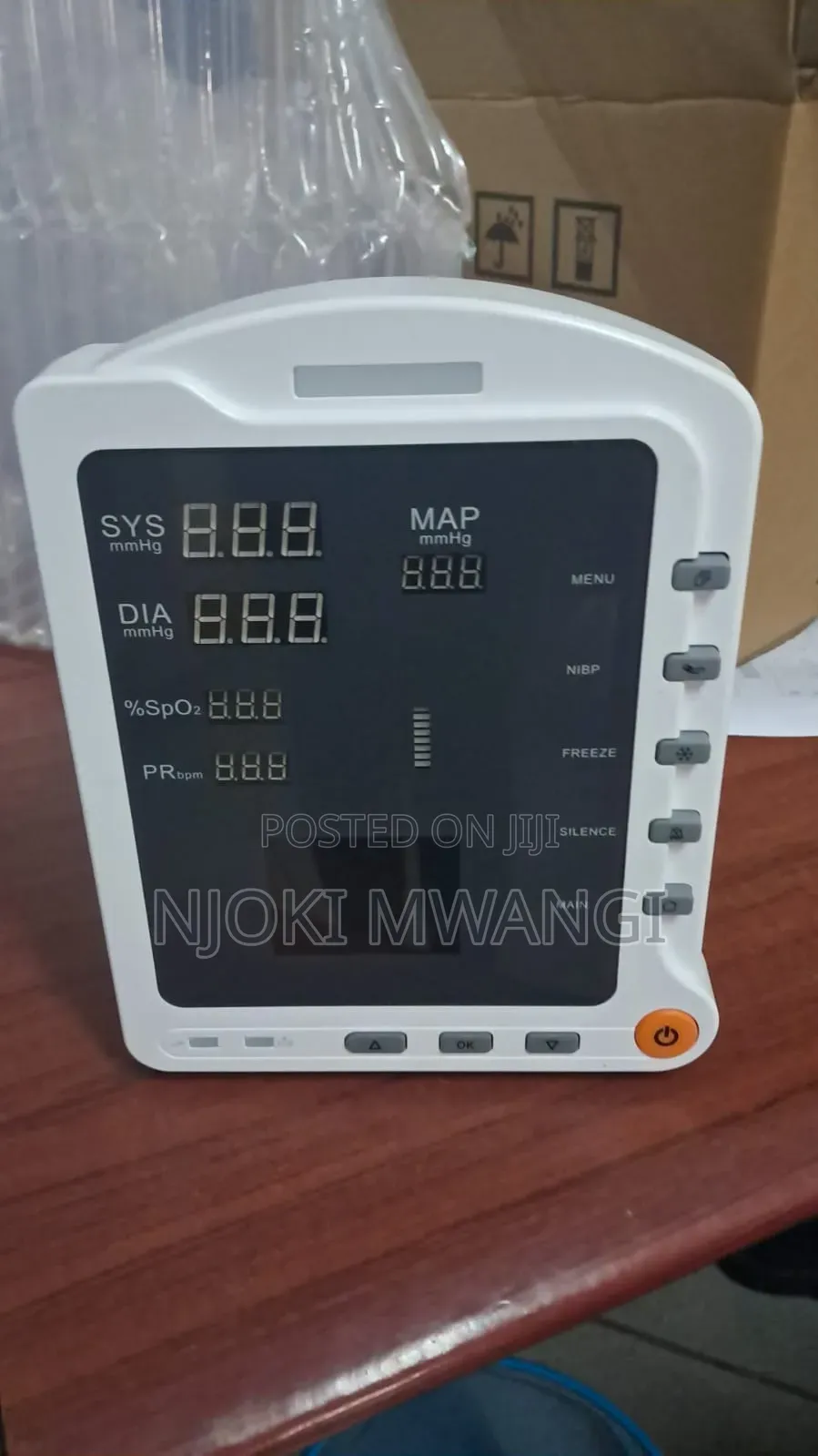 Vital Sign Monitor With Stand