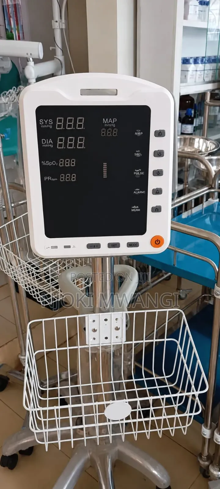 Vital Sign Monitor With Stand