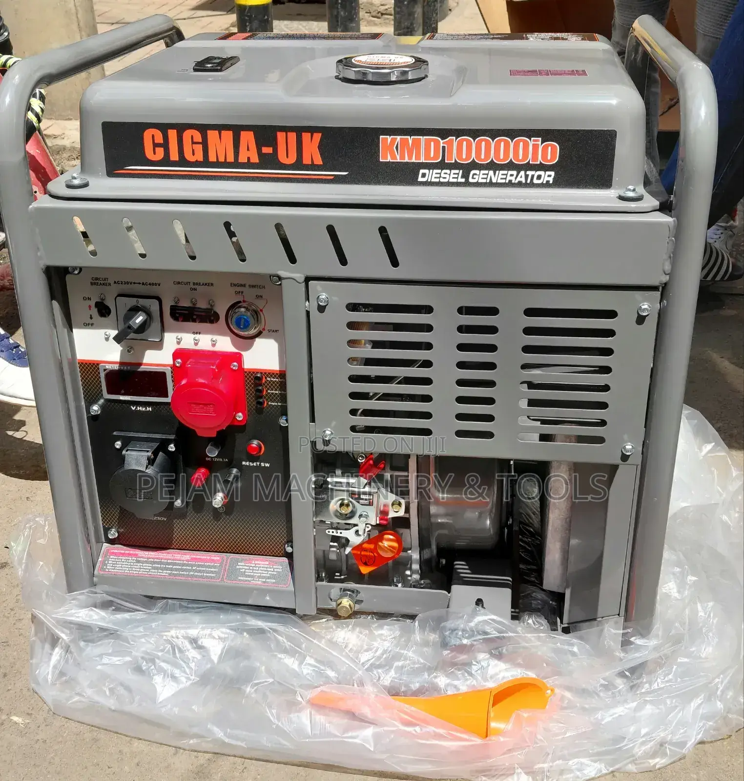 Cigma-Uk Kmd10000i 10kva Dual Phase Diesel Inverter Generator