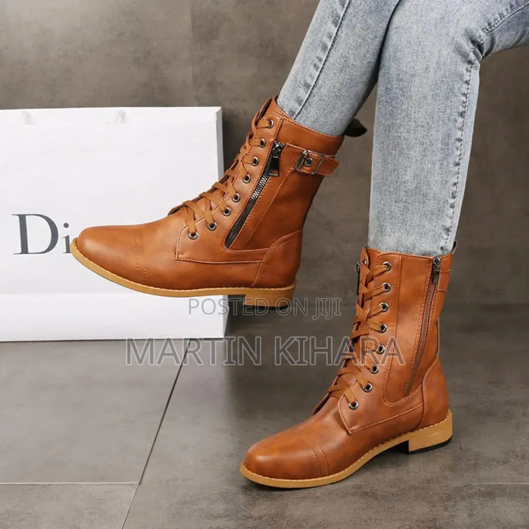 Ladies Zip Boots (Size 36-43)