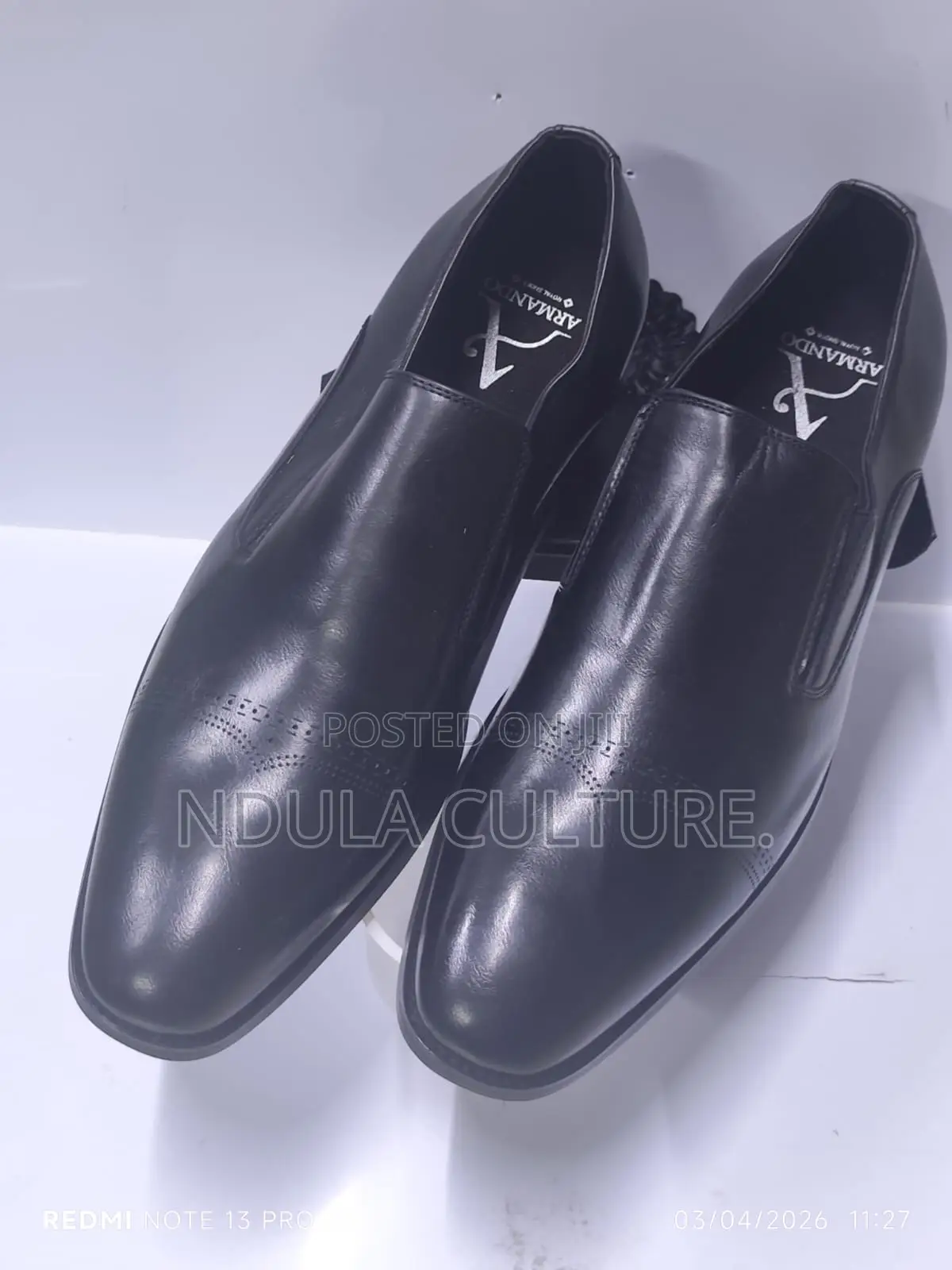 Armani Xchange Leather Shoes