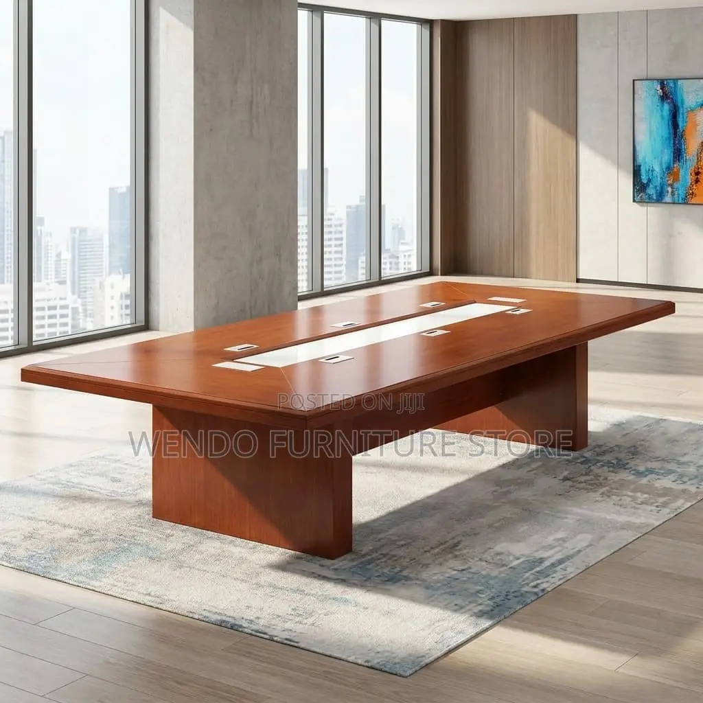 Office Table : 3.6-Meter Boardroom Meeting Table