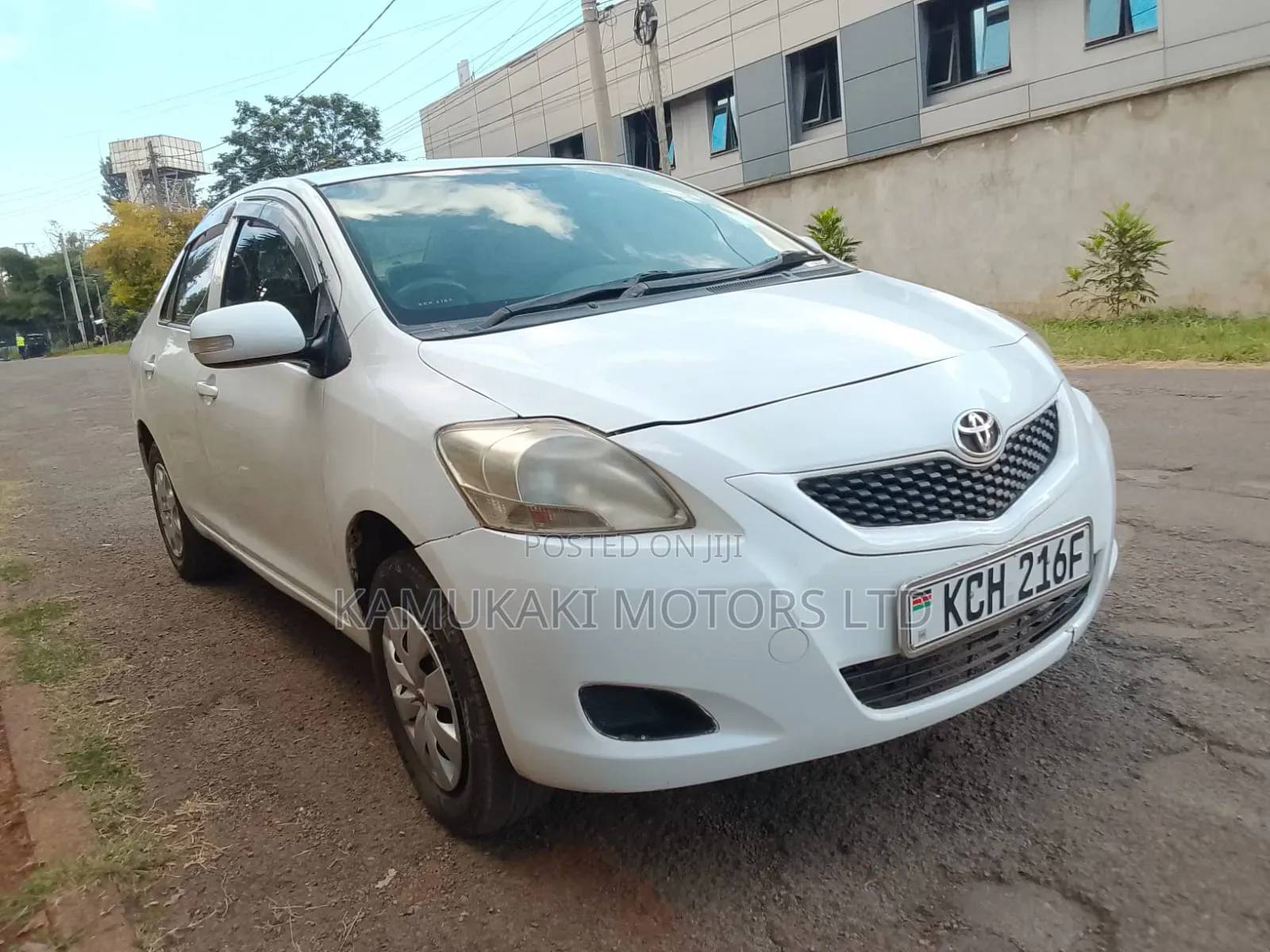 Toyota Belta 2009 White