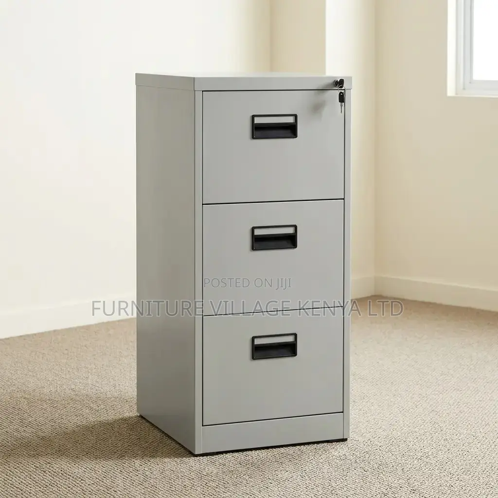 3-Drawer Office Locker Cabinet.