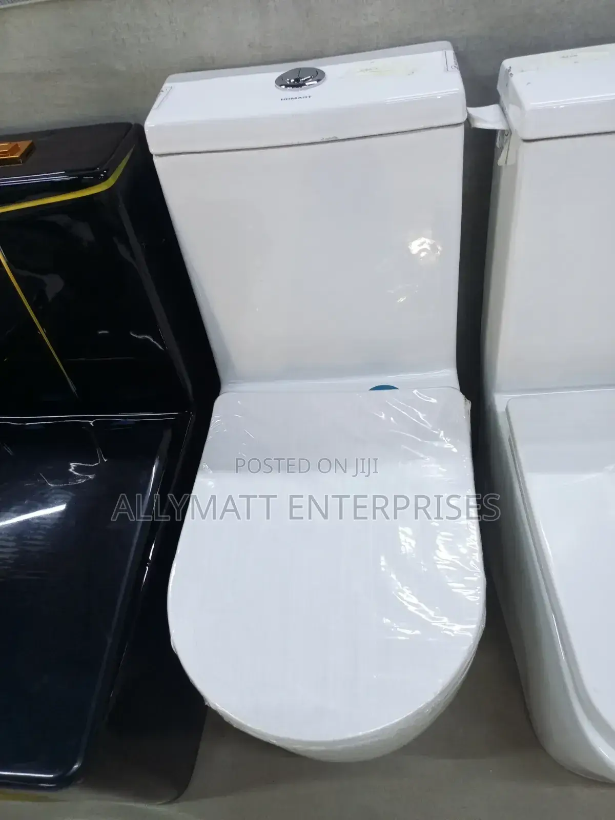 White One Body Toilet