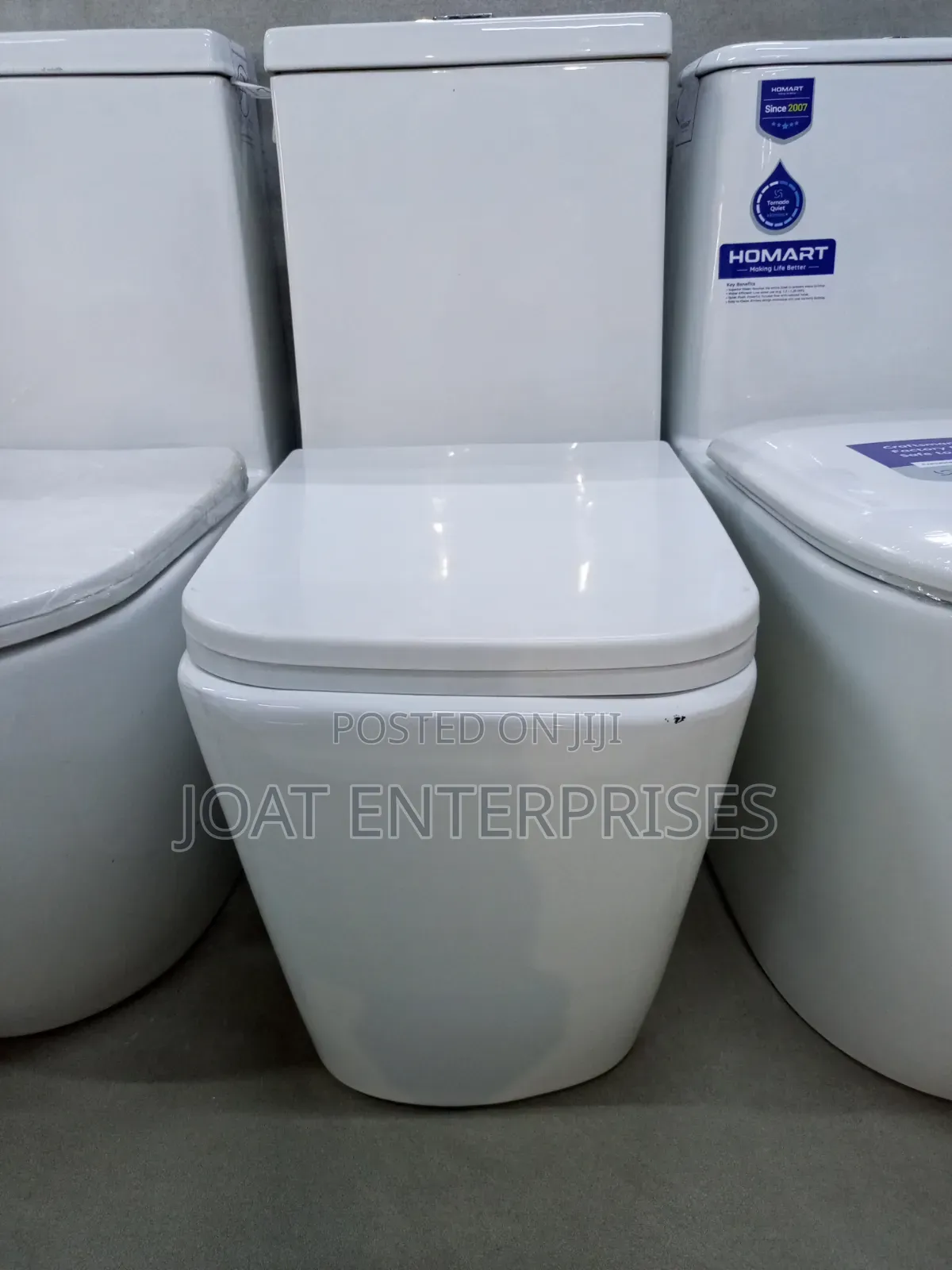 Square One Piece Toilet