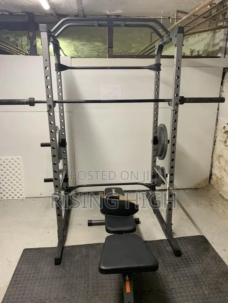 Compact Half Rack For Squats Bench Press