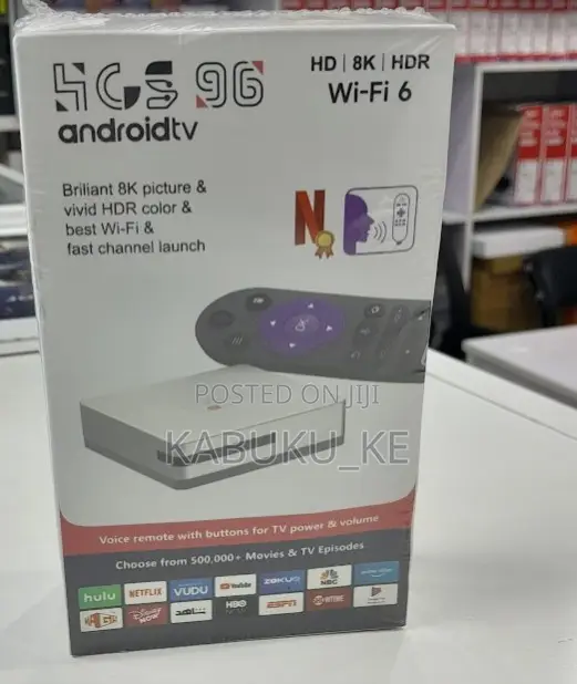 HCS 96 Tv Box 4gb + 64gb Smart Android Tv